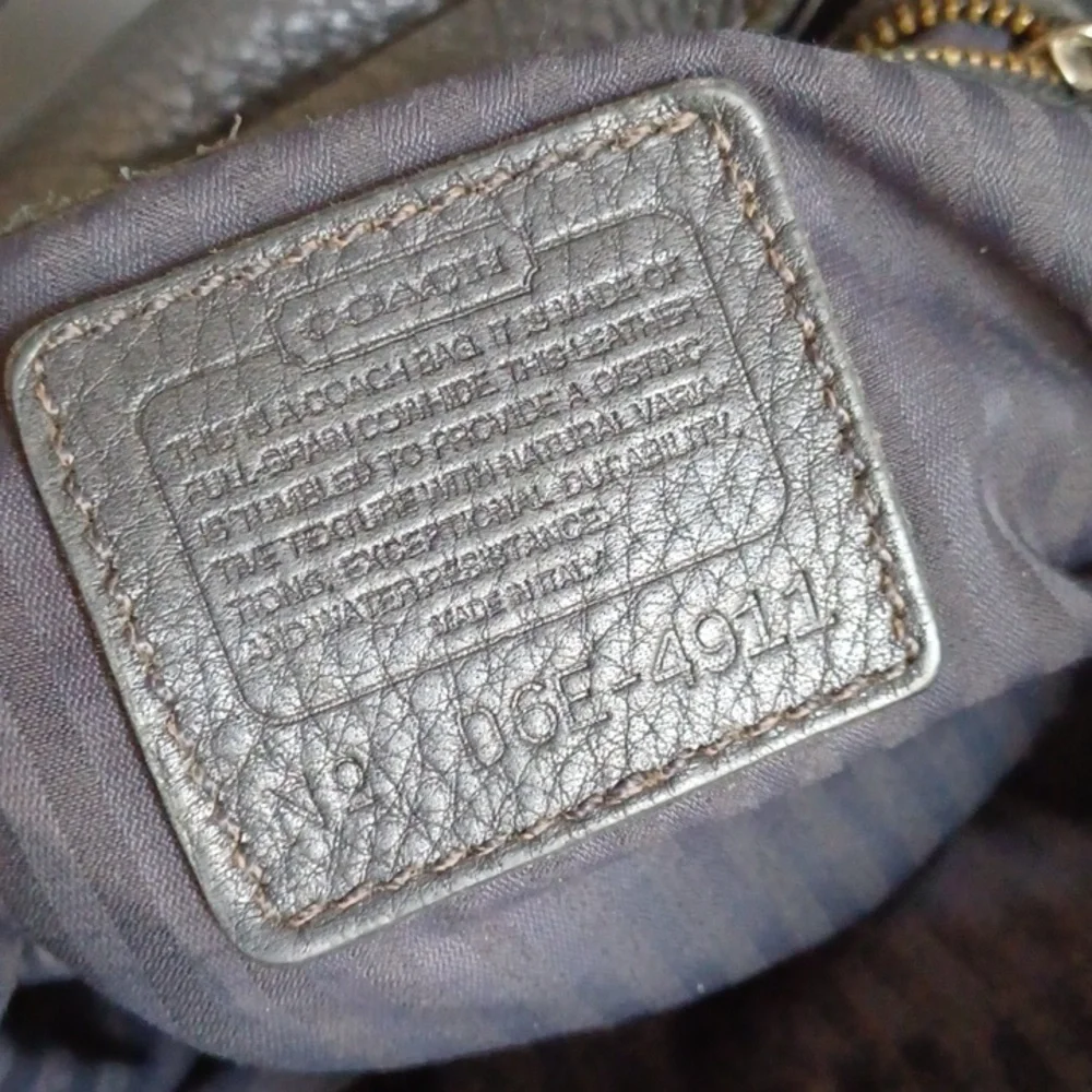 Coach  vintage  leather backpack - Picture 11 of 16